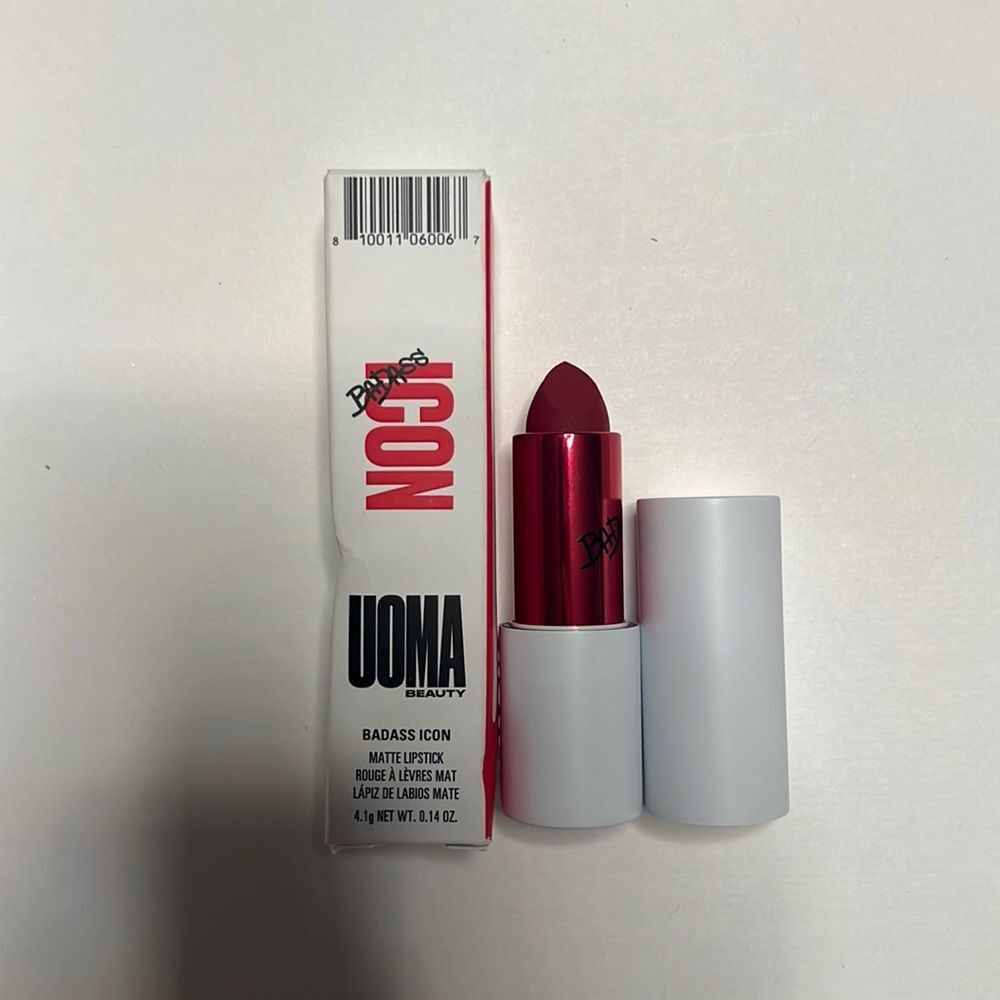 UOMA BEAUTY BADASS ICON MATTE LIPSTICK IN Diana